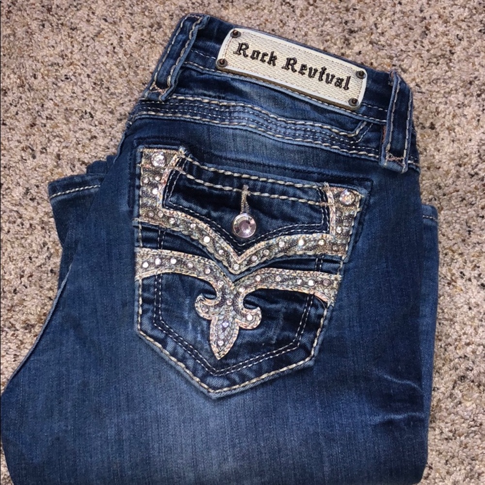 rock revival jeans